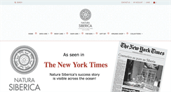 Desktop Screenshot of naturasiberica.us